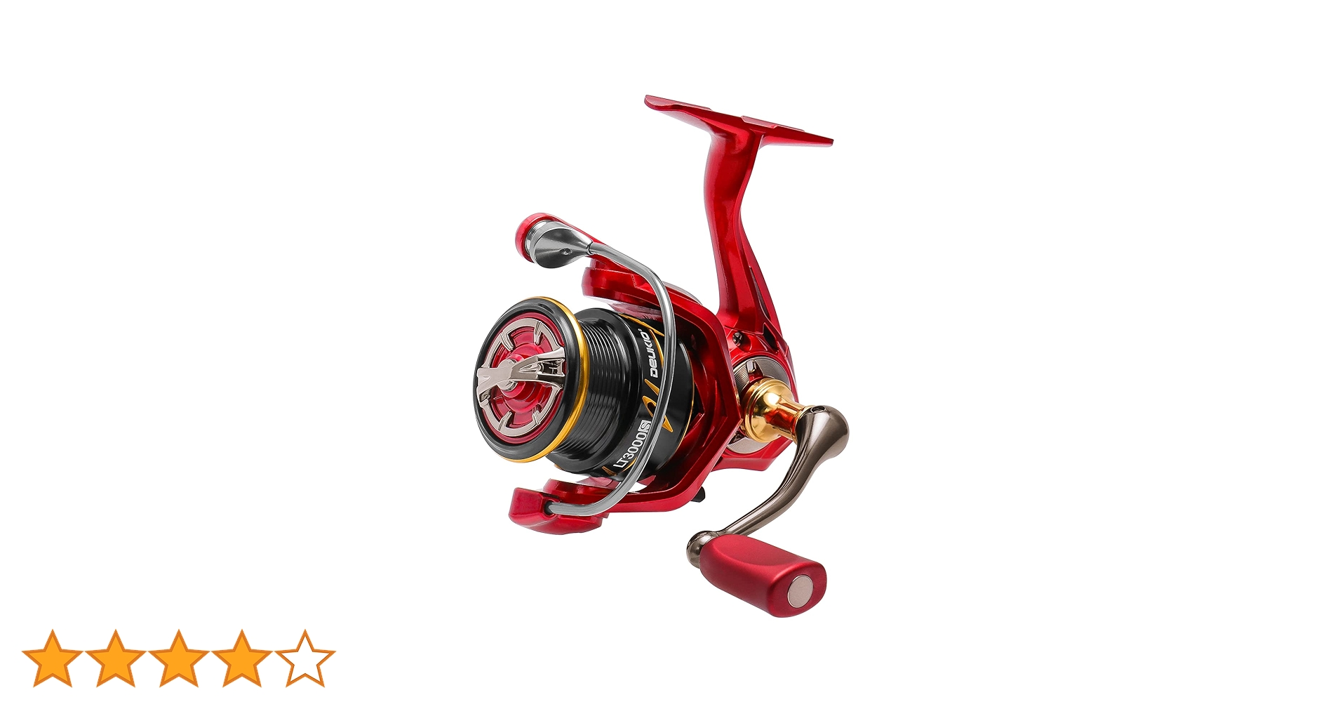 Amazon | スピニングリール 3000番 軽量 最大ドラグ力8Kg 左右